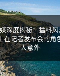 蜜桃传媒深度揭秘：猛料风波背后，业内人士在记者发布会的角色极其令人意外